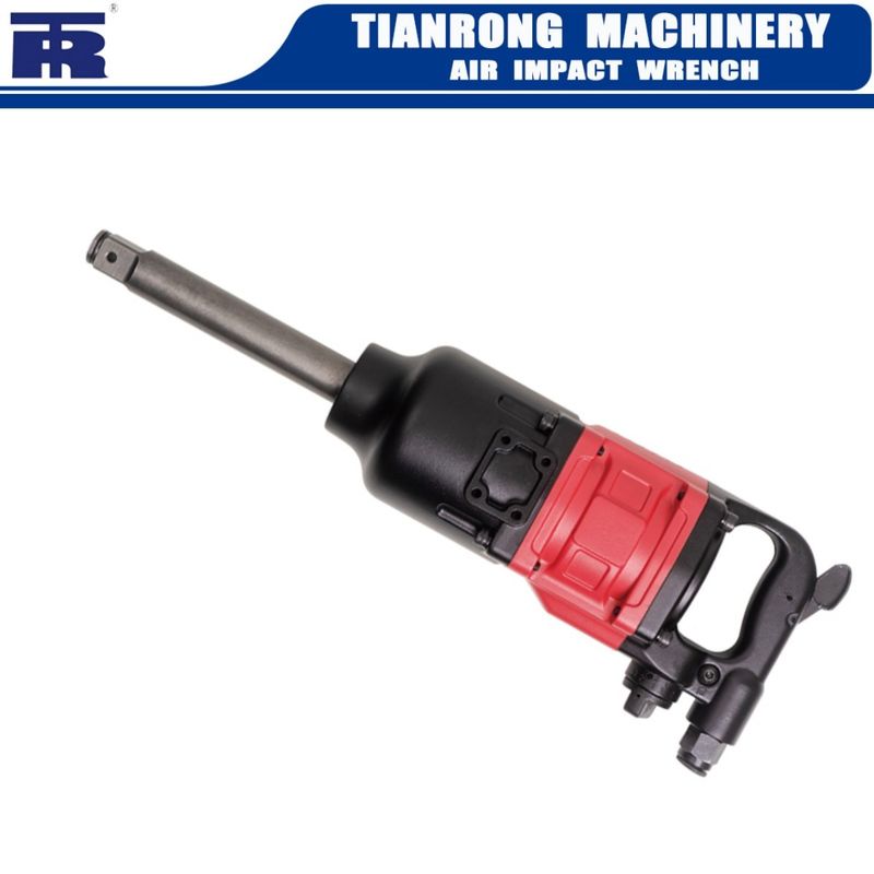 3000 N.M. Torsione 1 pollice Air Impact Wrench personalizzato Disponibile 6 o 8 pollici lunghezza incudine