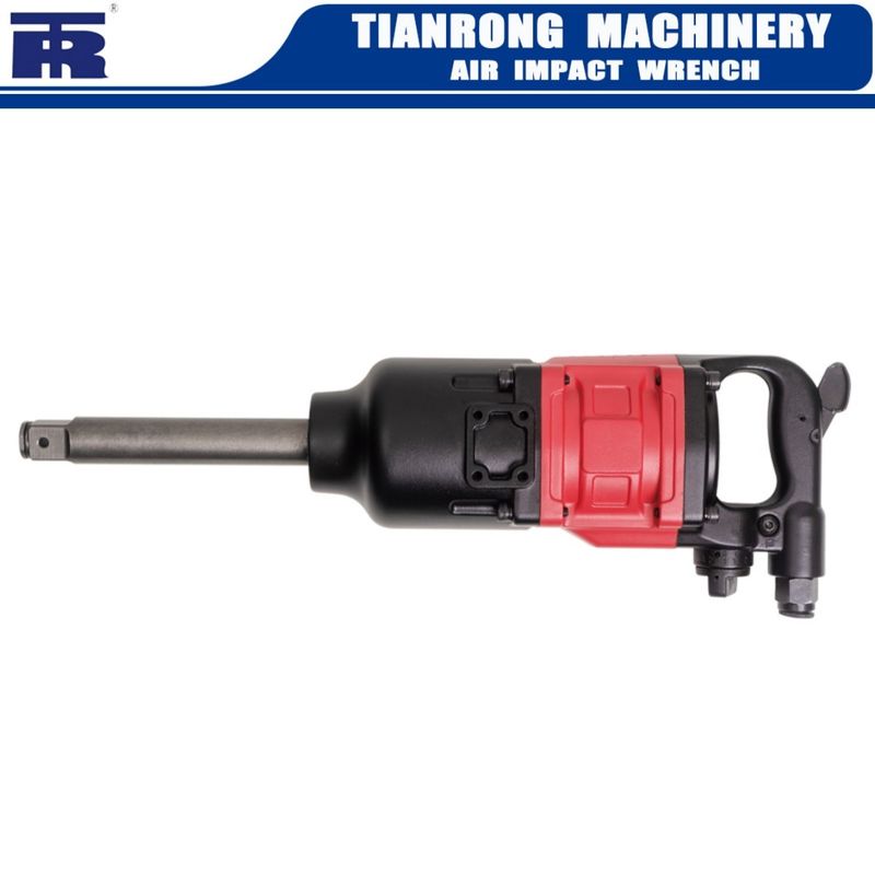 3000 N.M. Torsione 1 pollice Air Impact Wrench personalizzato Disponibile 6 o 8 pollici lunghezza incudine